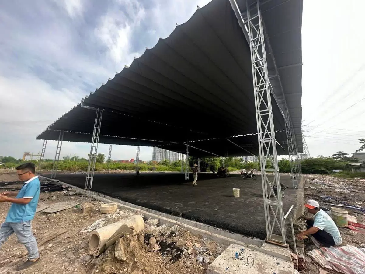 Báo giá bạt xếp sân pickleball TPHCM-2